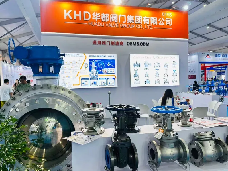 Zhejiang Int'l Valve Industry Chain Fair 2026 ble avsluttet med suksess — Takk for at du besøkte Huadu Valve Group (KHD) på stand 8T65