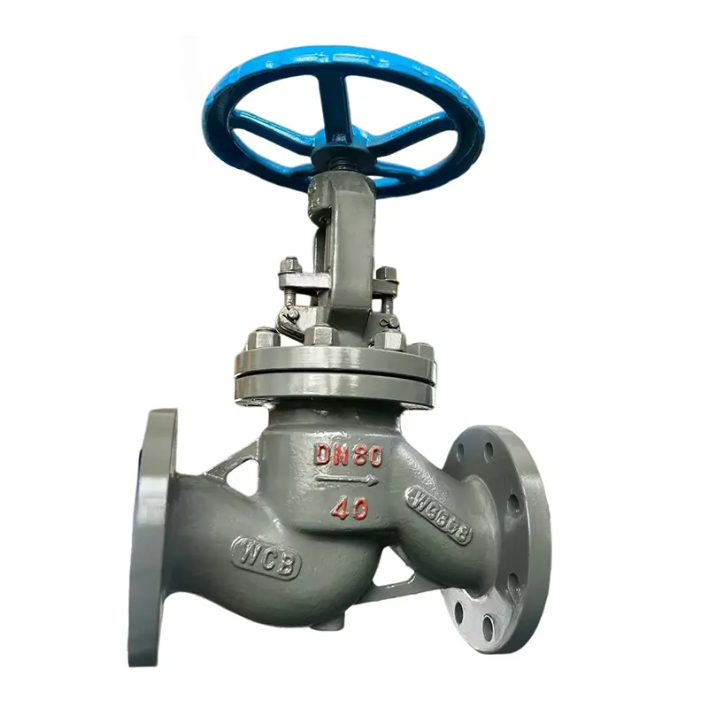 Karbonstål National Standard Flens Globe Valve