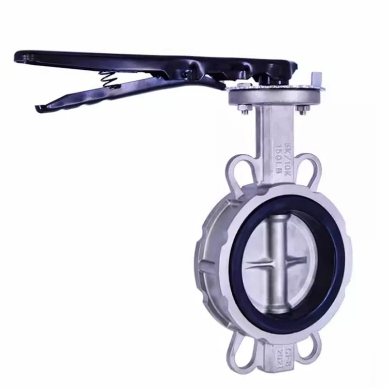 Manuell Wafer Butterfly Valve